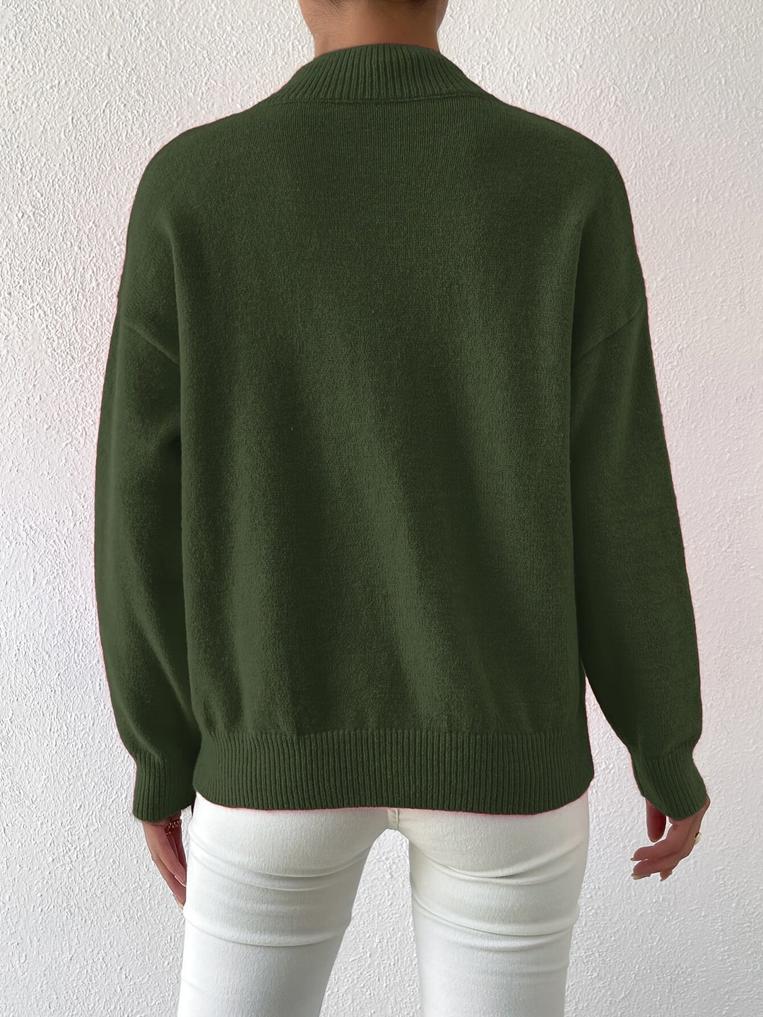 Lorelei | Wyrafinowany Sweter z Mock Neck