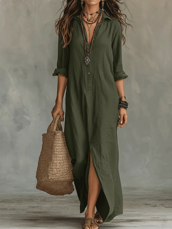Shirley | Elegancka Sukienka Maxi w Flattering Silhouette