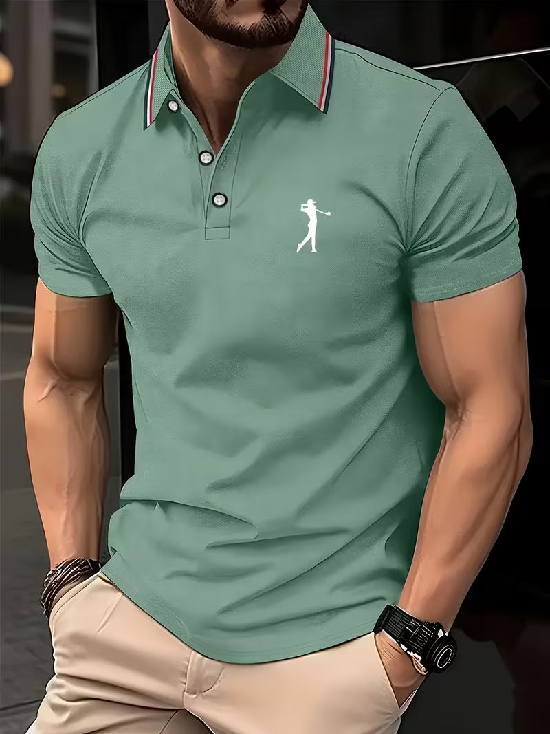 Arnold | Casual Koszulka Golfowa z Krótkim Rękawem
