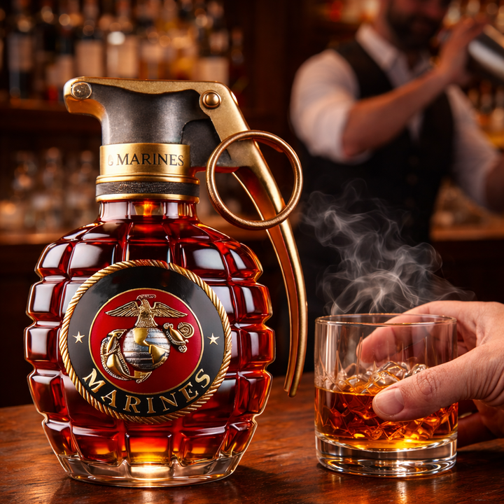 Craig | Butelka Whisky w Kształcie Granatu