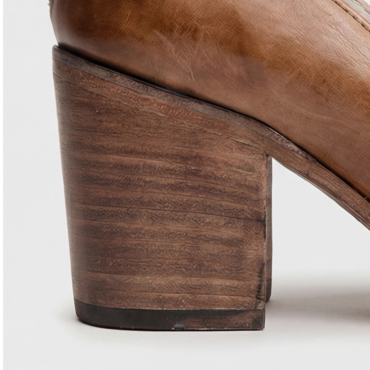 Lato | Eleganckie Retro Szpilki z Zapięciem na Kostce