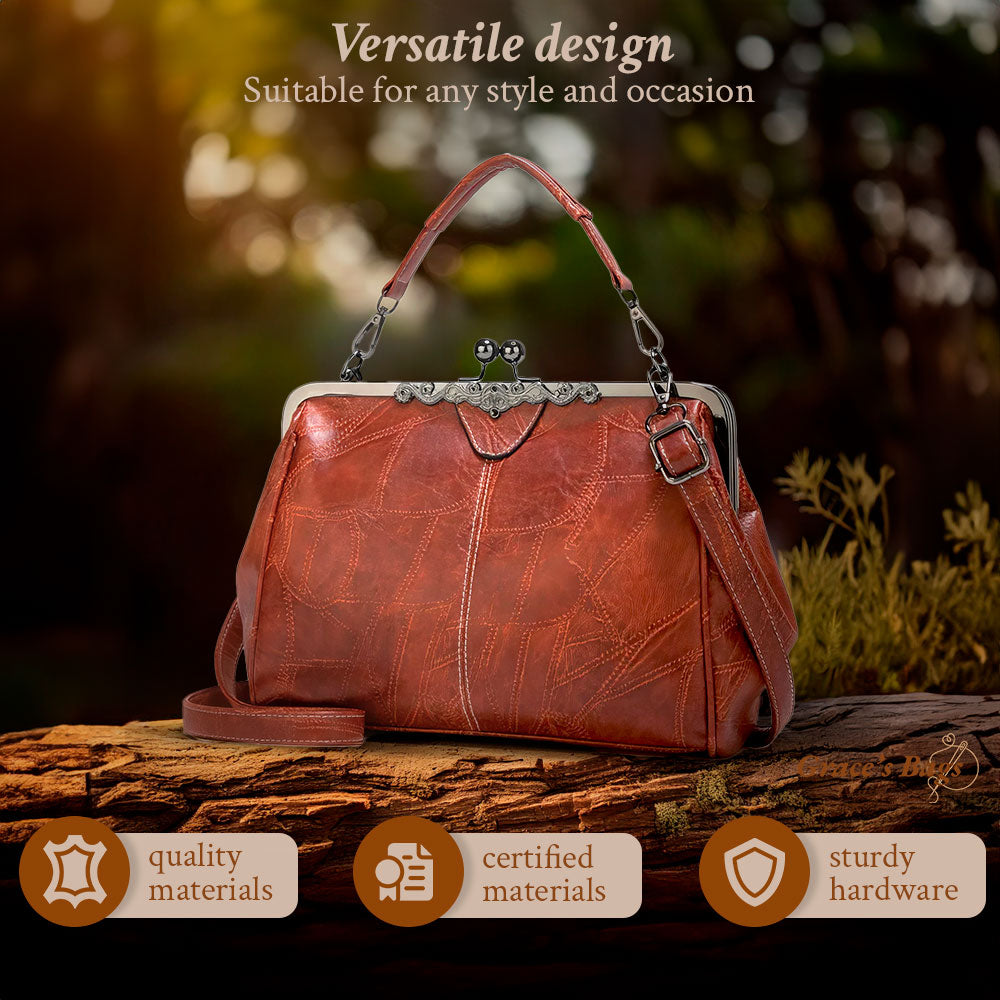 Gillian | Stylowa Vintage Torebka na Ramię