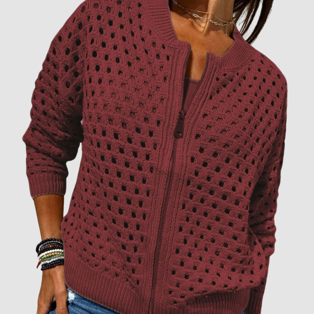Gracie | Premium Sweter z Dziurkami