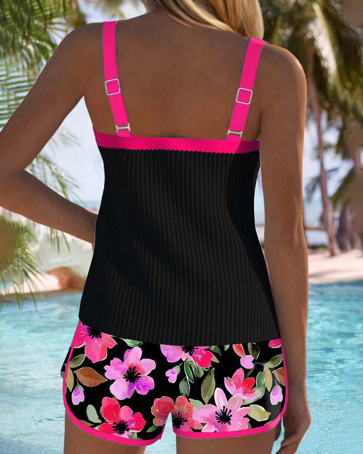 Roberta | Elegancki Dwuczęściowy Strój Kąpielowy Tankini