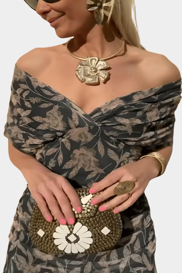Sophia | Elegancka Sukienka Bez Ramiączek