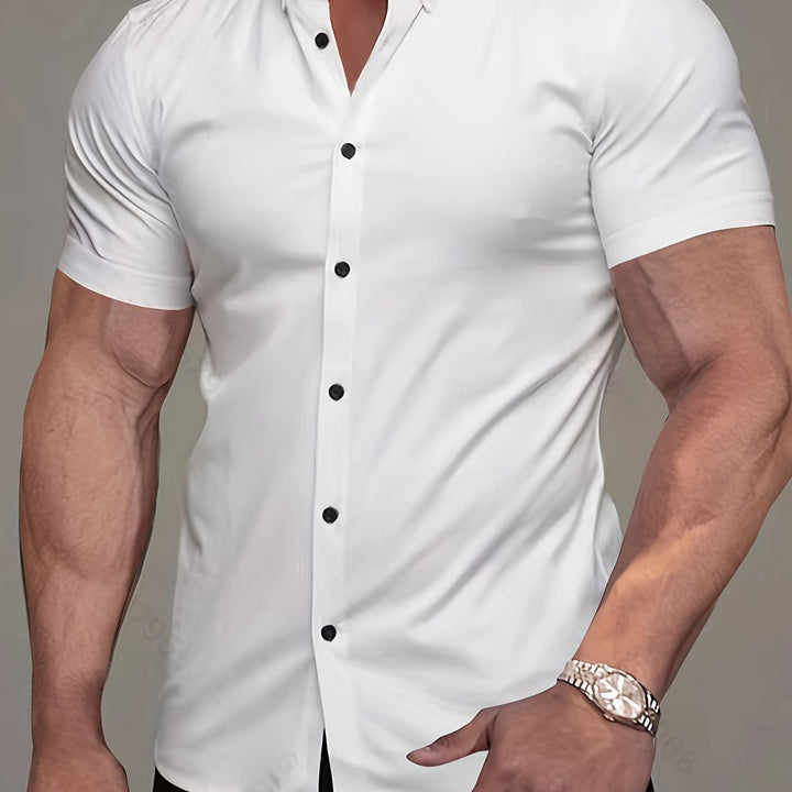 Weston | Elegancka Koszula z Krótkim Rękawem