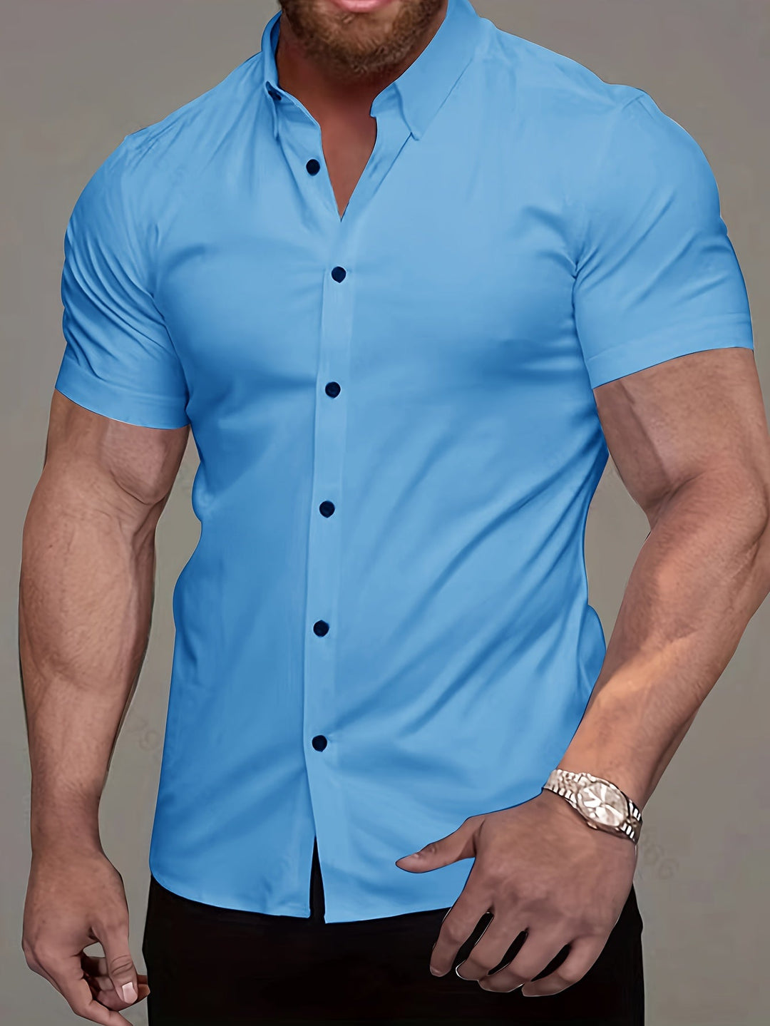 Weston | Elegancka Koszula z Krótkim Rękawem