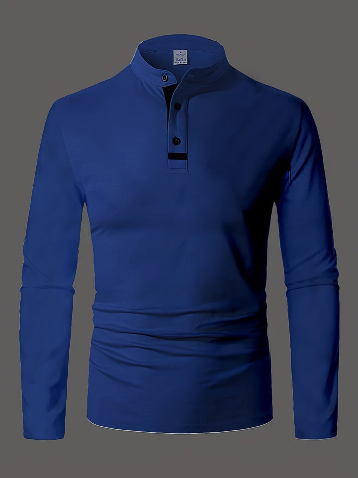 Jasper | Elegancki longsleeve henley