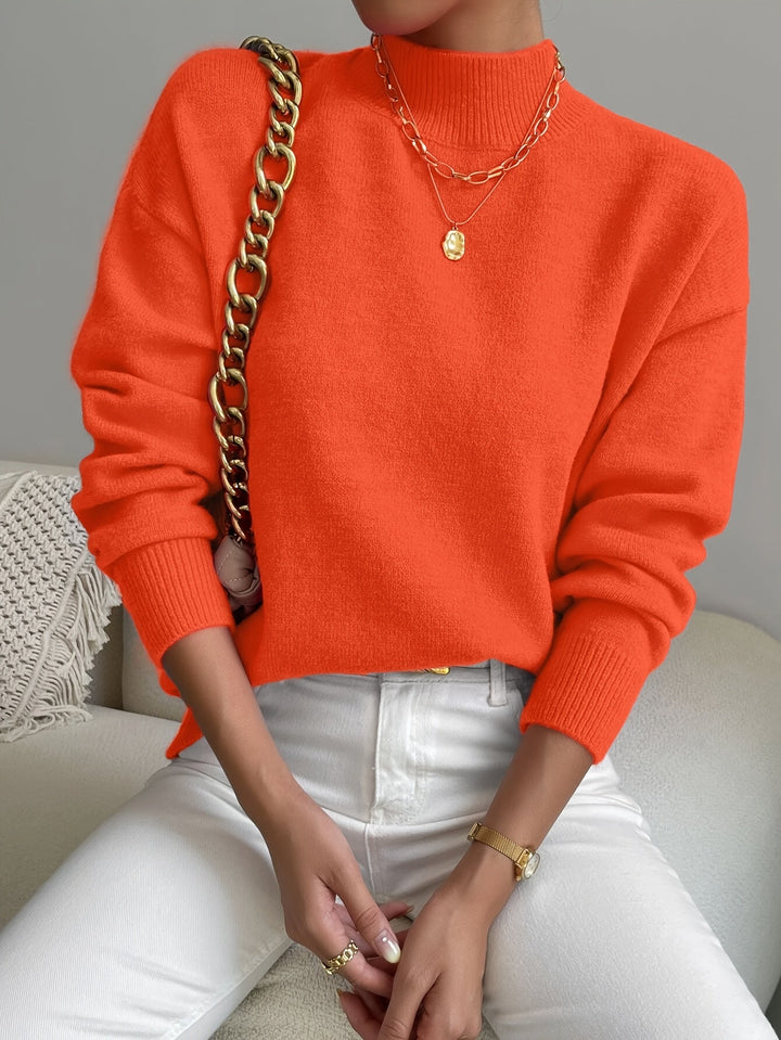 Lorelei | Wyrafinowany Sweter z Mock Neck