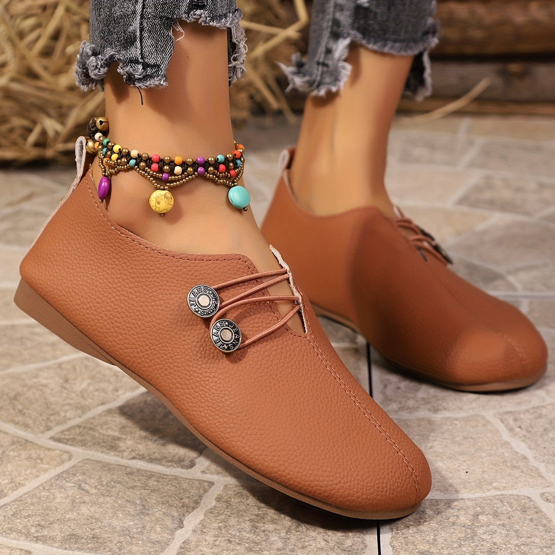 Nadine | Miękkie Mokasyny Slip-On