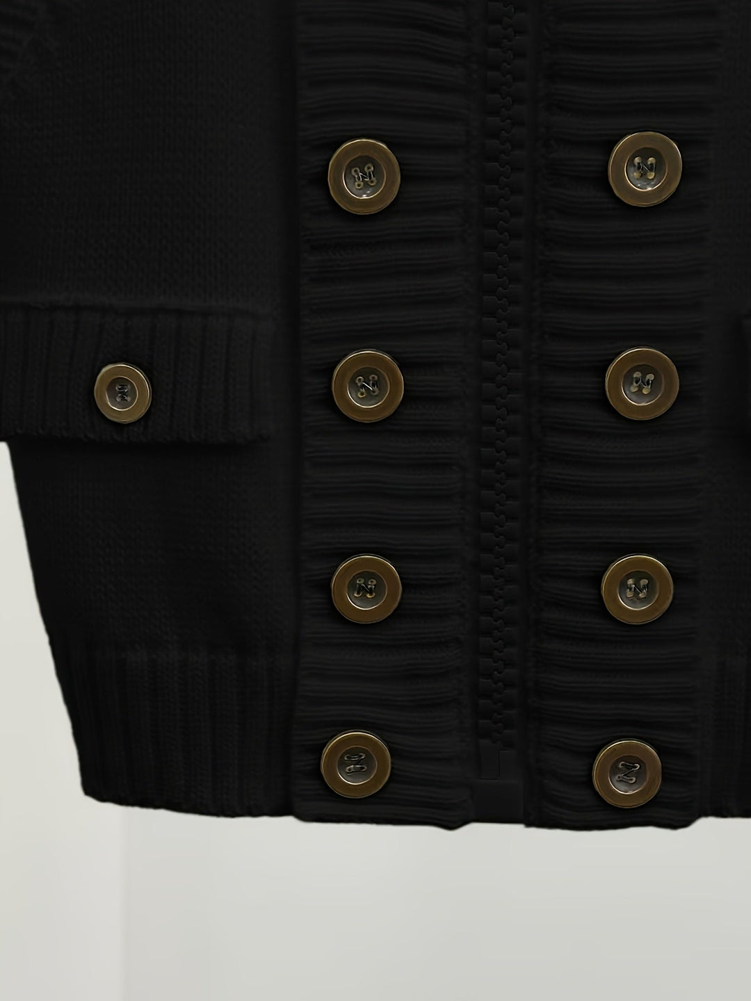 Tessa | Kamizelka z wysokim kołnierzem na zamek