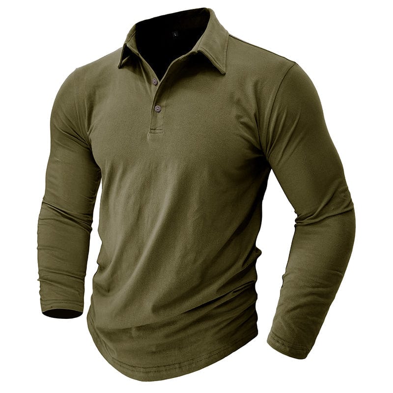 Travis Owen | Stylowa Premium Koszulka Polo z Długim Rękawem