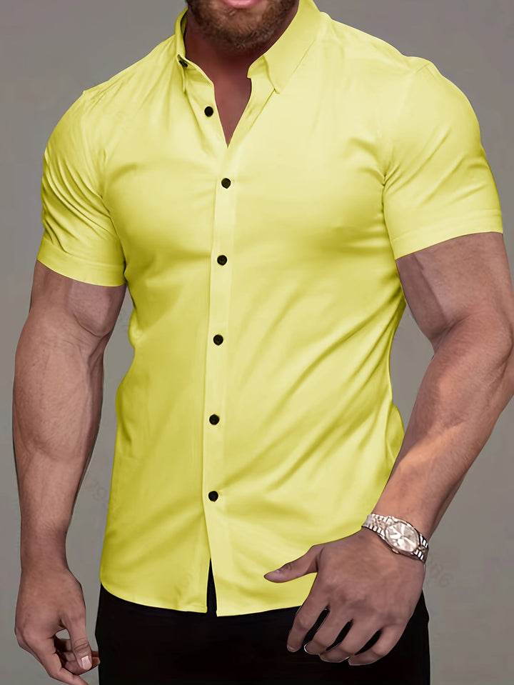 Weston | Elegancka Koszula z Krótkim Rękawem