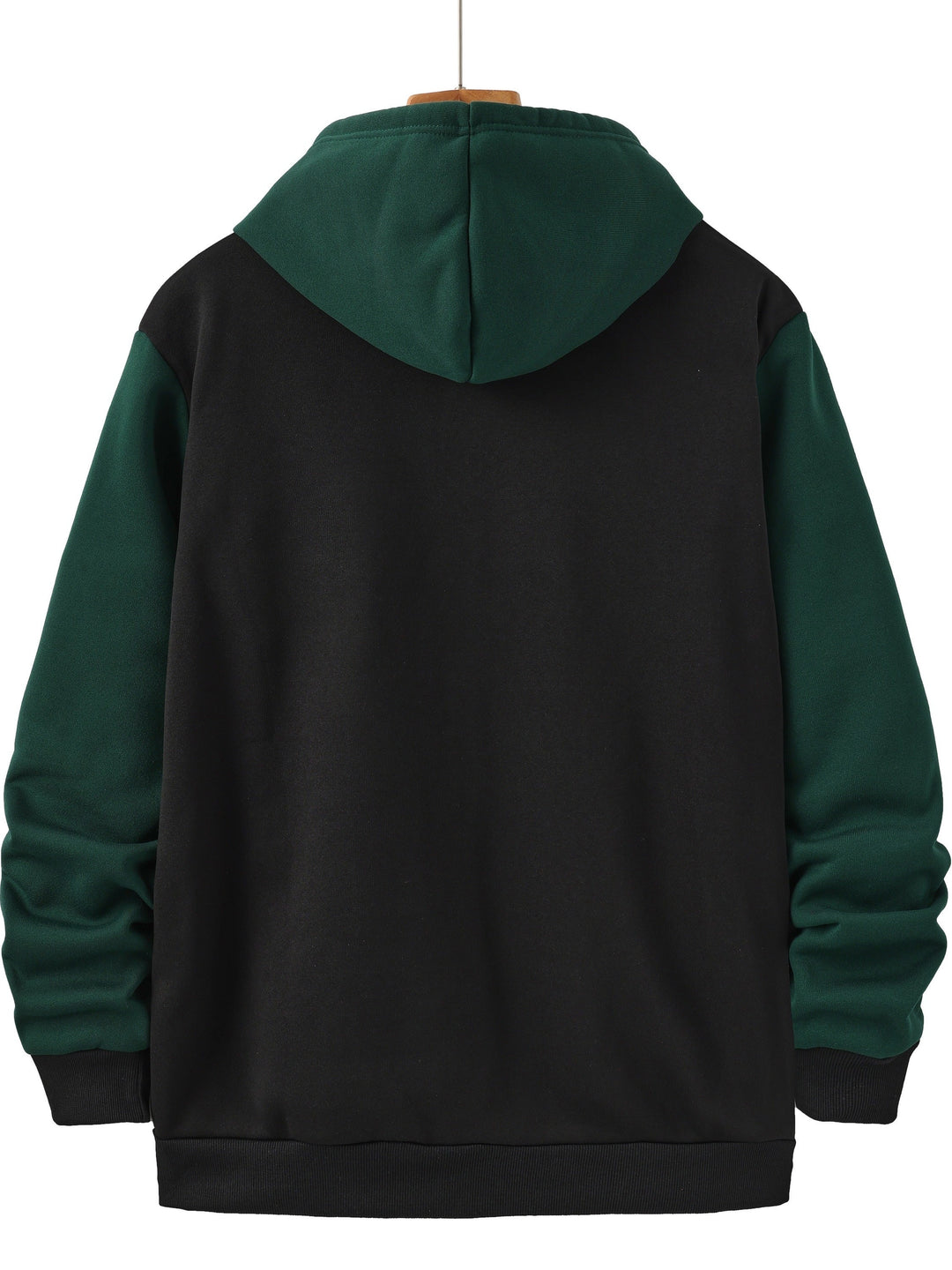 Cedric | Kolorowy Blokowany Hoodie na Zamek