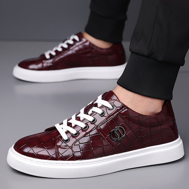 Bruno | Wyrafinowane Sneakersy z Teksturą