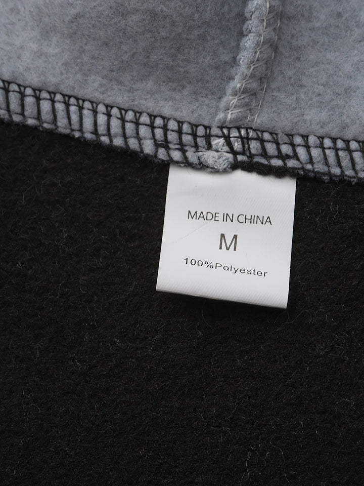 Cedric | Kolorowy Blokowany Hoodie na Zamek