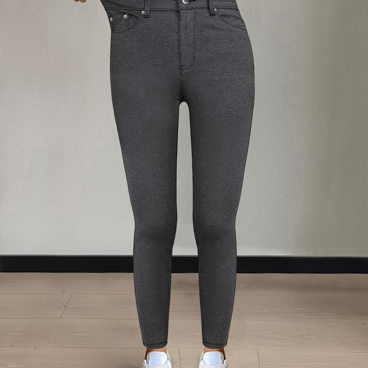 Sylvie | Jeansy Skinny z Wysokim Stanem