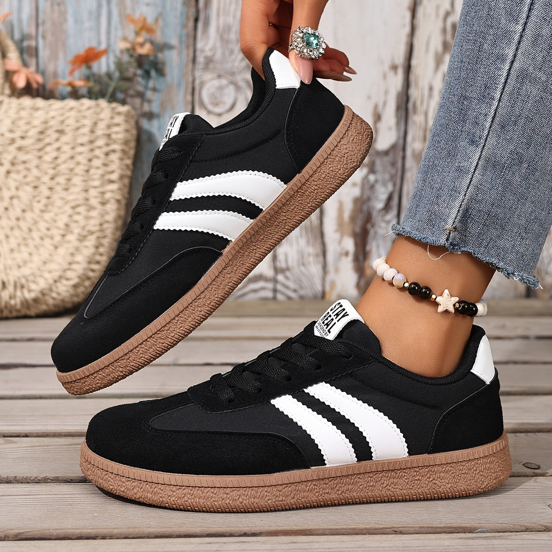 Lena | Klasyczne Sneakersy na Sznurowadła