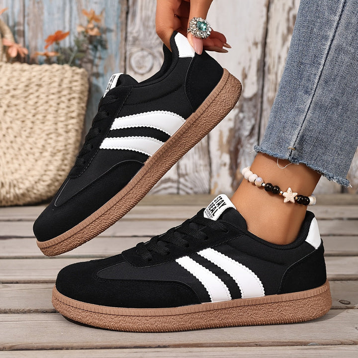 Lena | Klasyczne Sneakersy na Sznurowadła