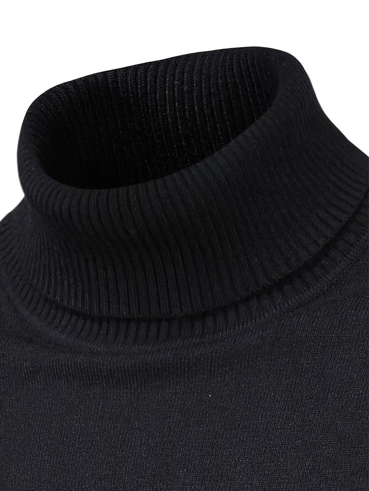 Malcolm | Klasyczny Sweter z Mock-Neck