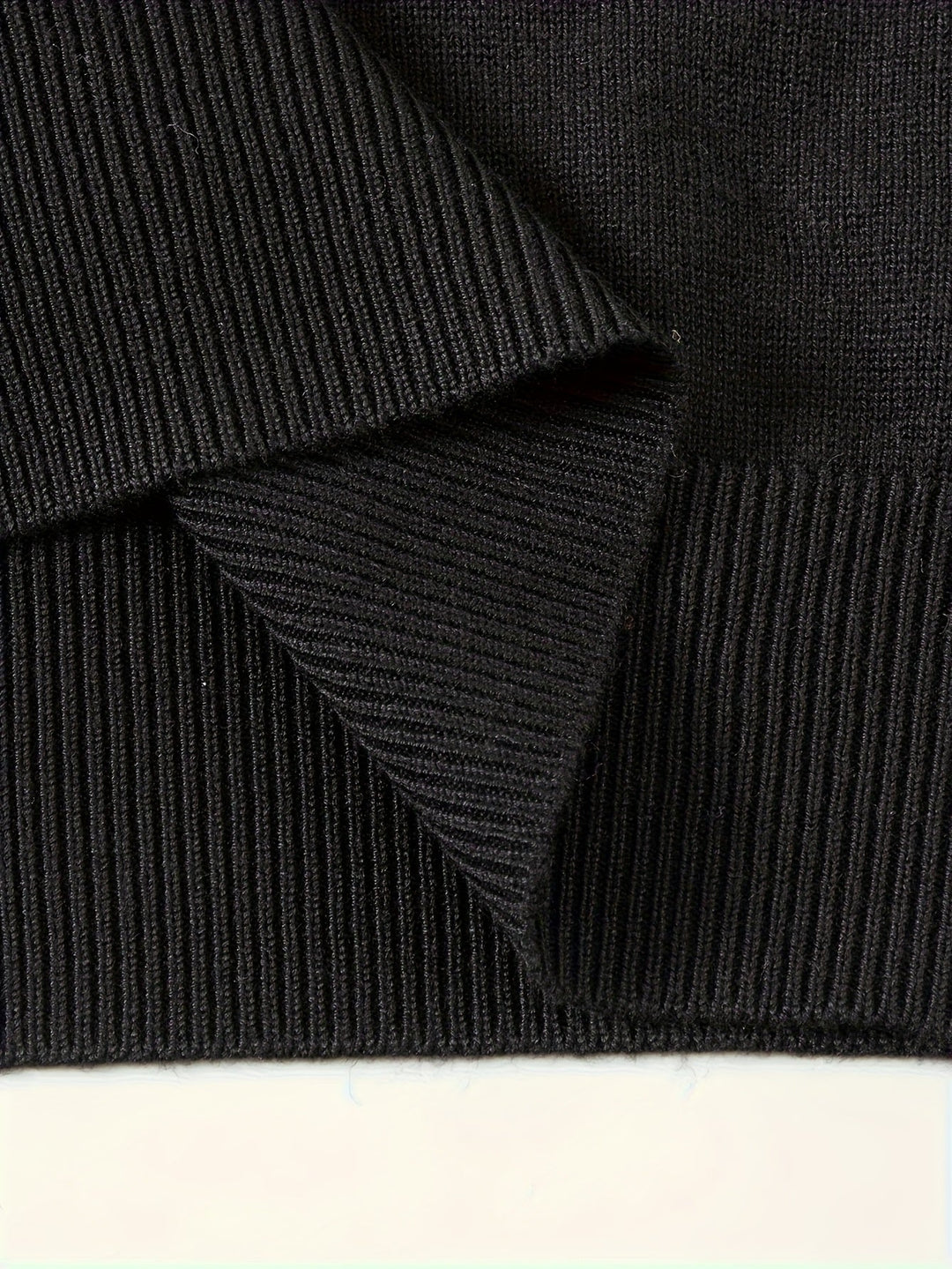 Donovan | Elegancki sweter polo z ćwierć zamkiem