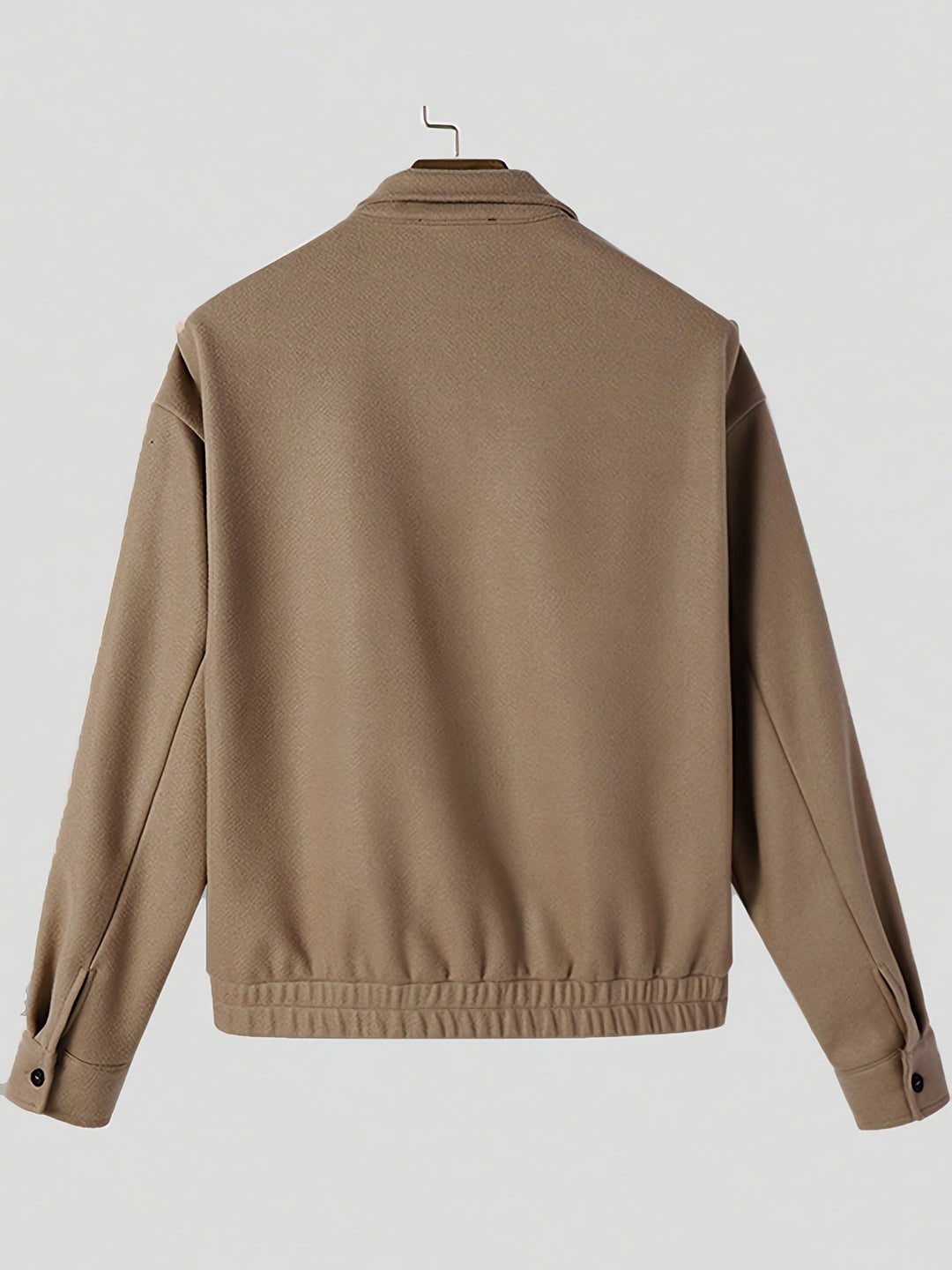 Everett Blake | Elegancka kurtka bomber z guzikami z przodu