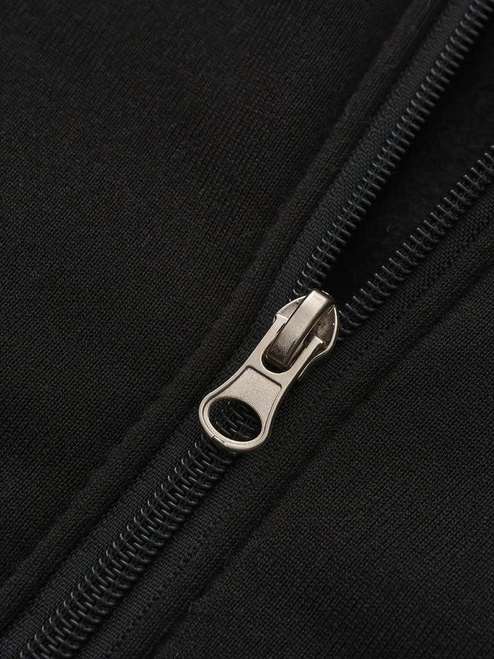 Cedric | Kolorowy Blokowany Hoodie na Zamek