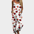 Beatriz | Casual Patch Art Jumpsuit