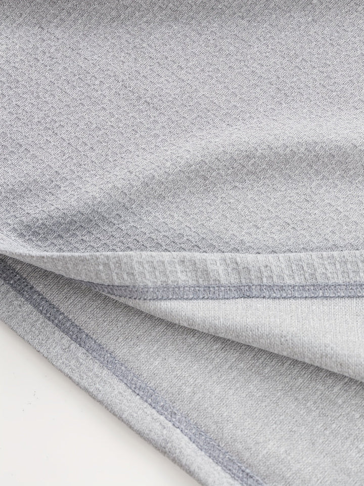 Curtis | Teksturowany longsleeve Henley