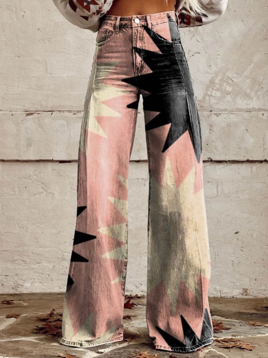 Elodia | Eleganckie Klasyczne Boho Spodnie