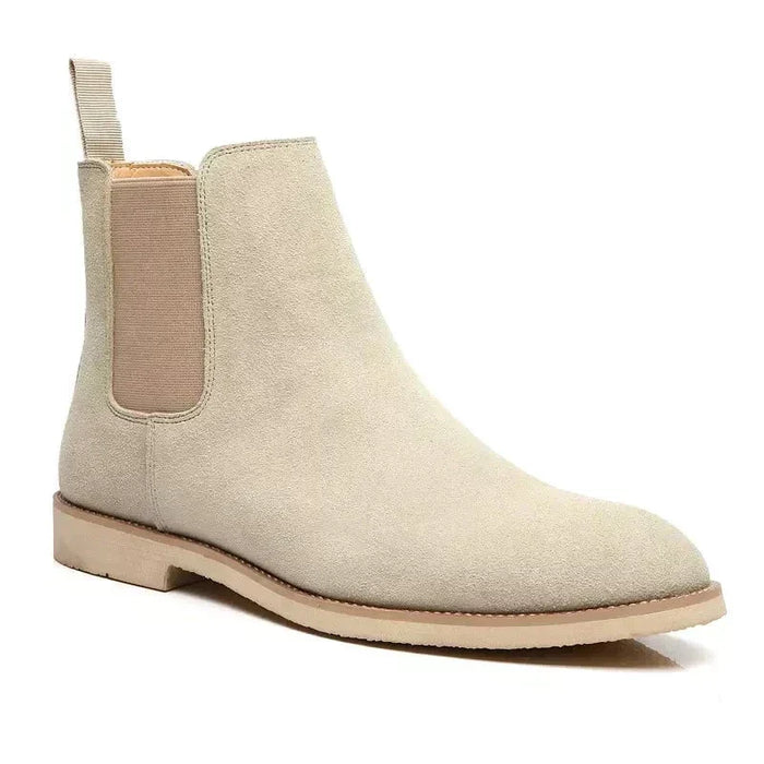 Męskie Chelsea Boots z Elastycznymi Wstawkami