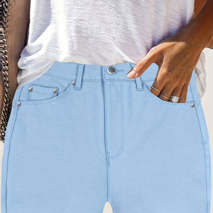 Joan | Jeansy Skinny z Wysokim Stanem