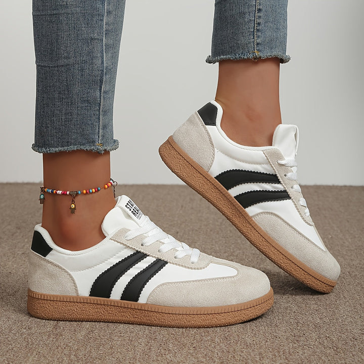 Lena | Klasyczne Sneakersy na Sznurowadła