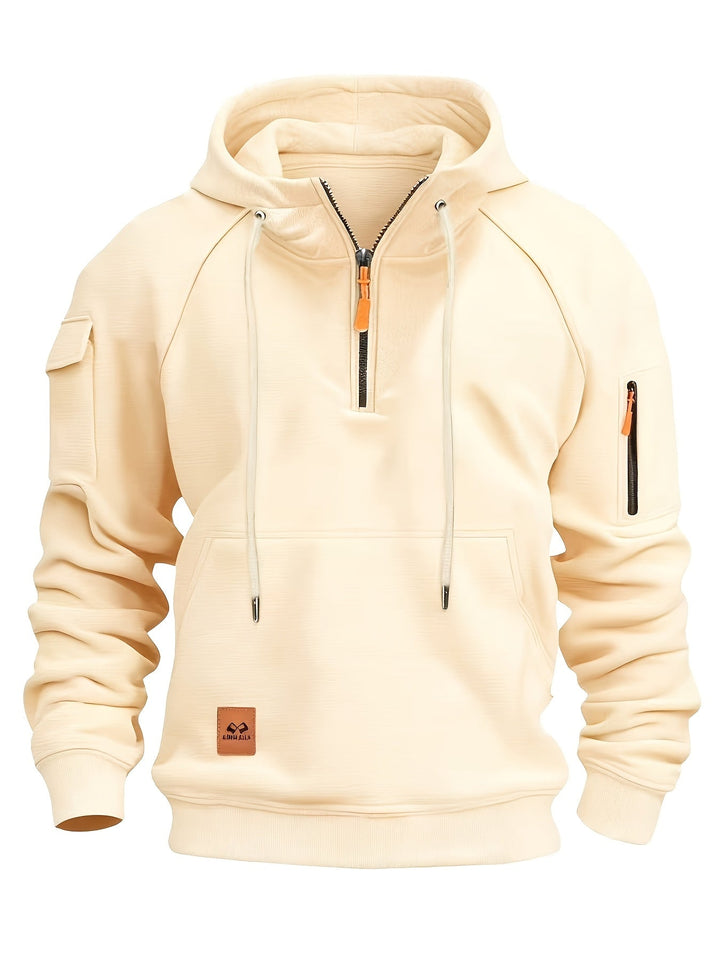 Rafferty | Hoodie z półzamkiem