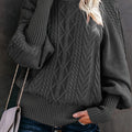 Wren | Przytulny Sweter w Warkocze