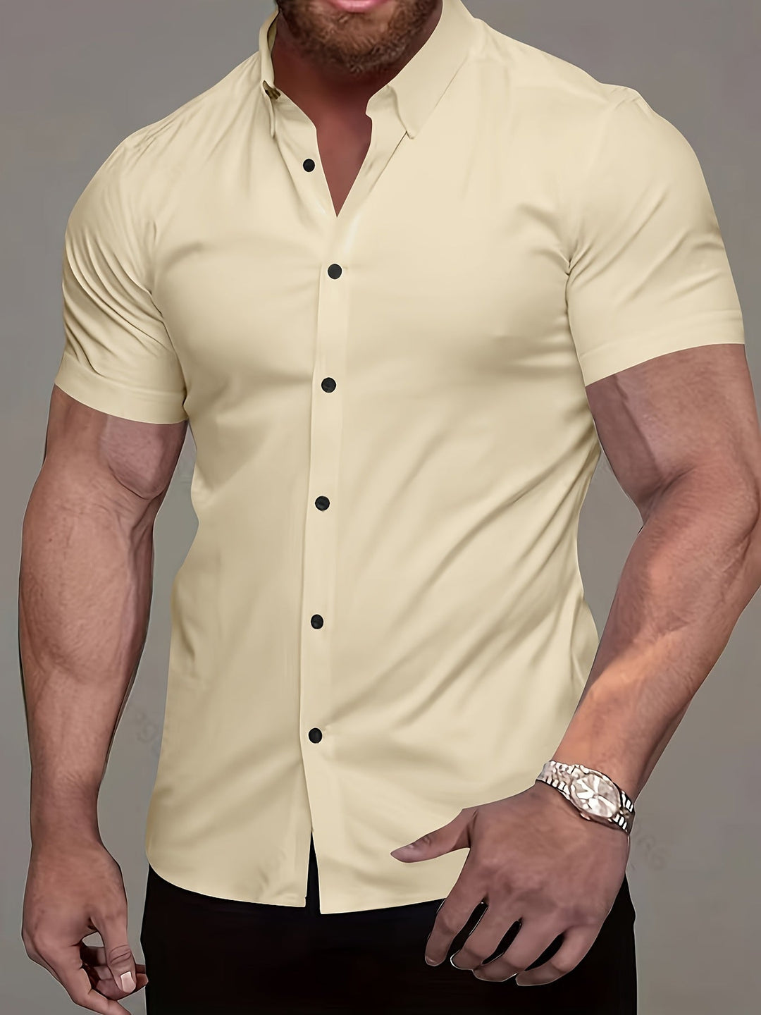 Weston | Elegancka Koszula z Krótkim Rękawem