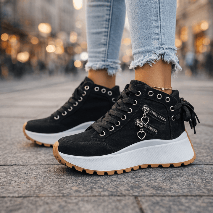 Saylor | Premium Wysokie Buty Sznurowane