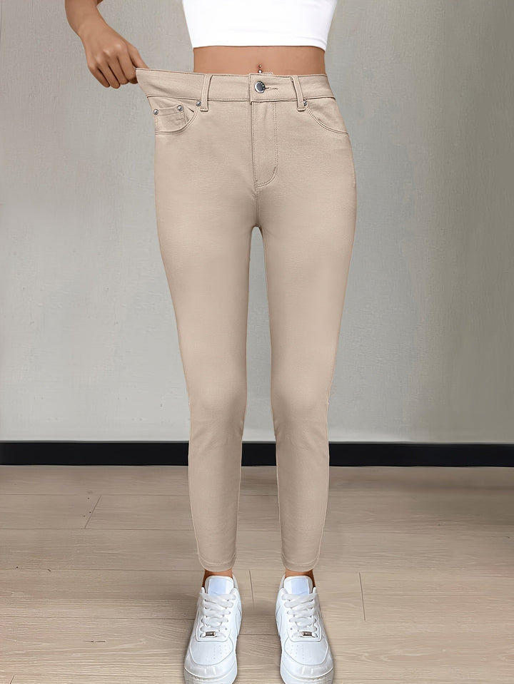 Sylvie | Jeansy Skinny z Wysokim Stanem