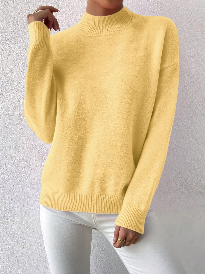 Lorelei | Wyrafinowany Sweter z Mock Neck