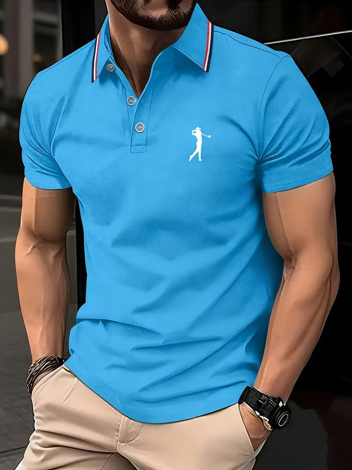 Arnold | Casual Koszulka Golfowa z Krótkim Rękawem