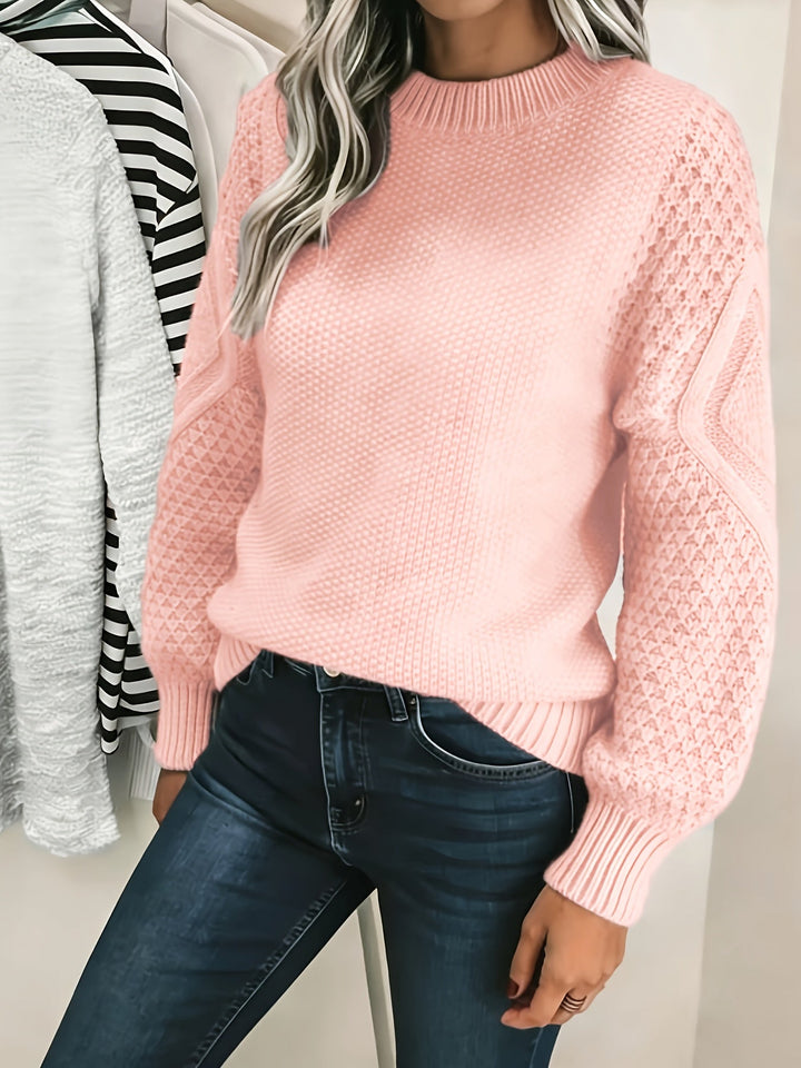 Bonnie | Przytulny Sweter z Lantern-Sleeve