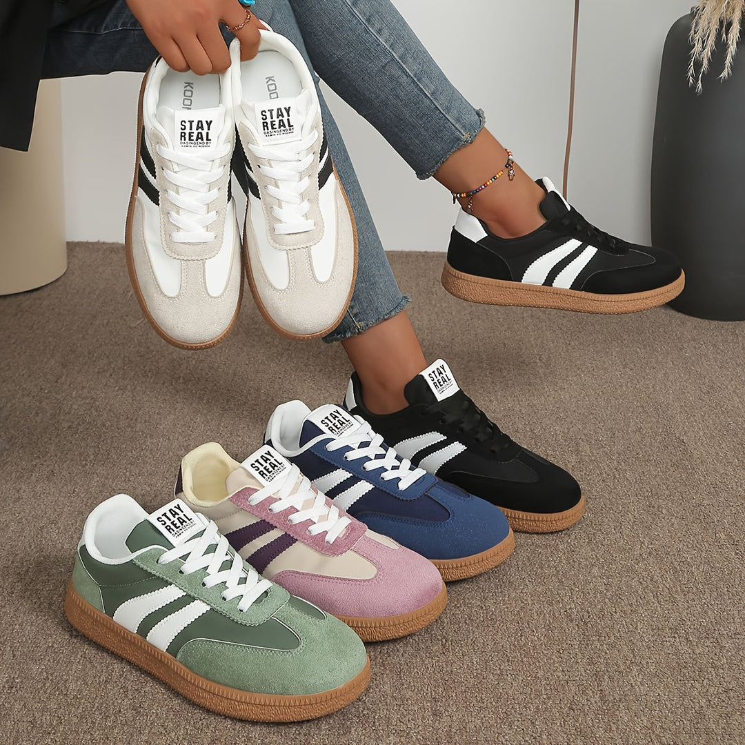 Lena | Klasyczne Sneakersy na Sznurowadła