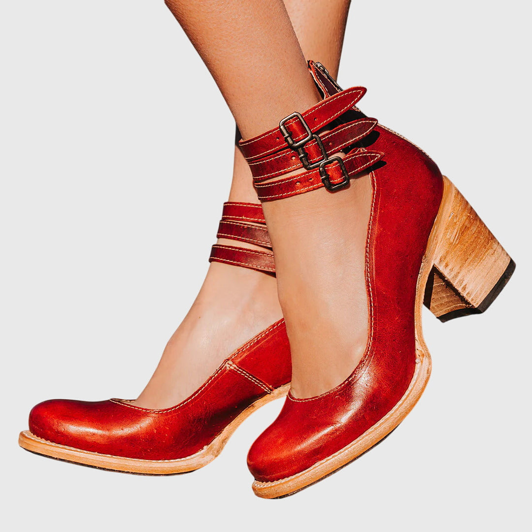 Hannah | Eleganckie Sandały na Trzech Paseczkach