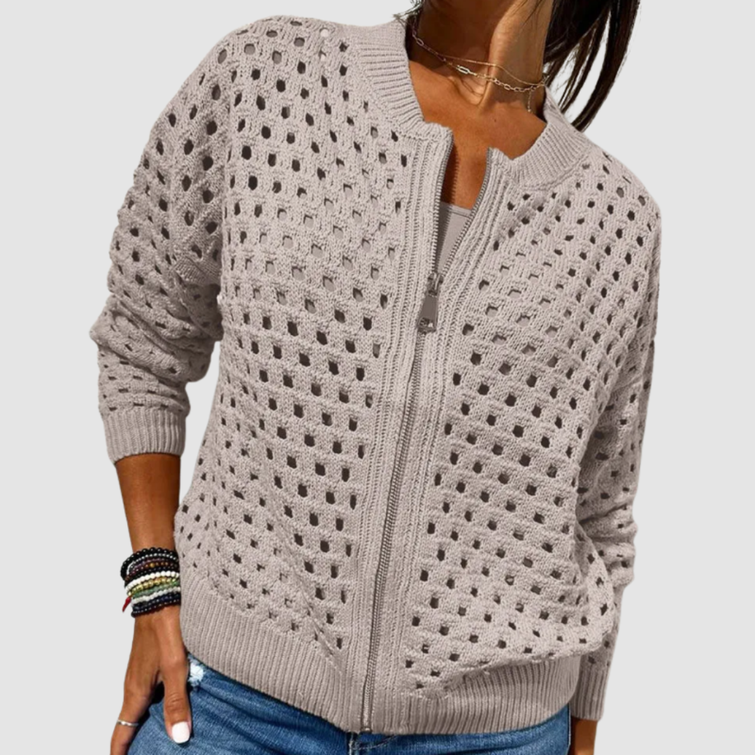 Gracie | Premium Sweter z Dziurkami