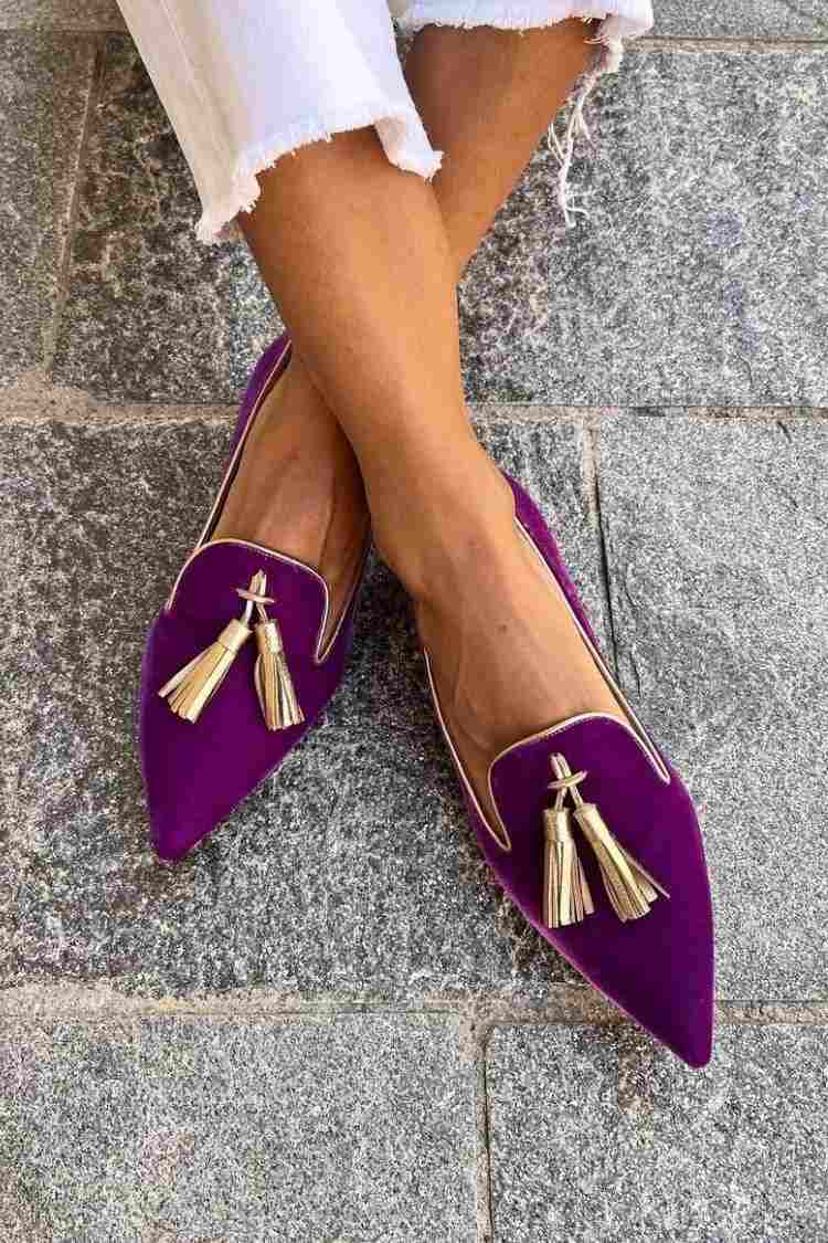 Bailey | Eleganckie Loafery z Wydłużonymi Frędzlami