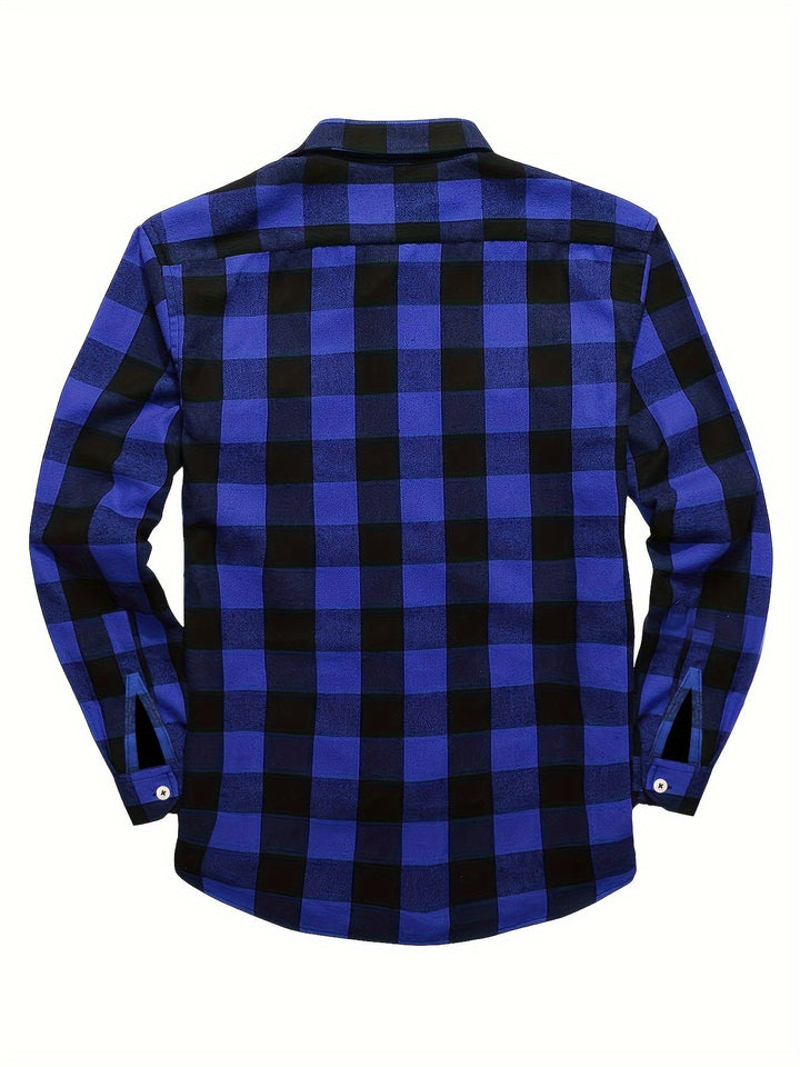 Miles | Klasyczna Koszula Flanelowa w Kratę