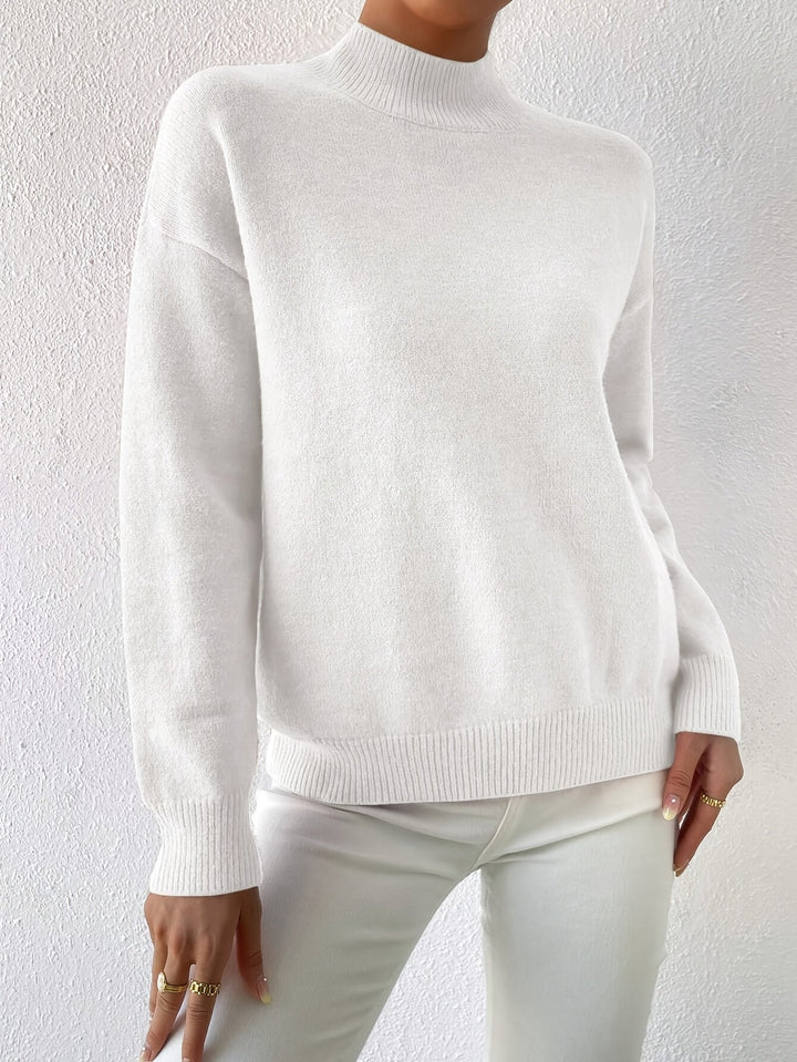 Lorelei | Wyrafinowany Sweter z Mock Neck