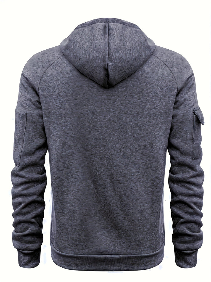 Rafferty | Hoodie z półzamkiem