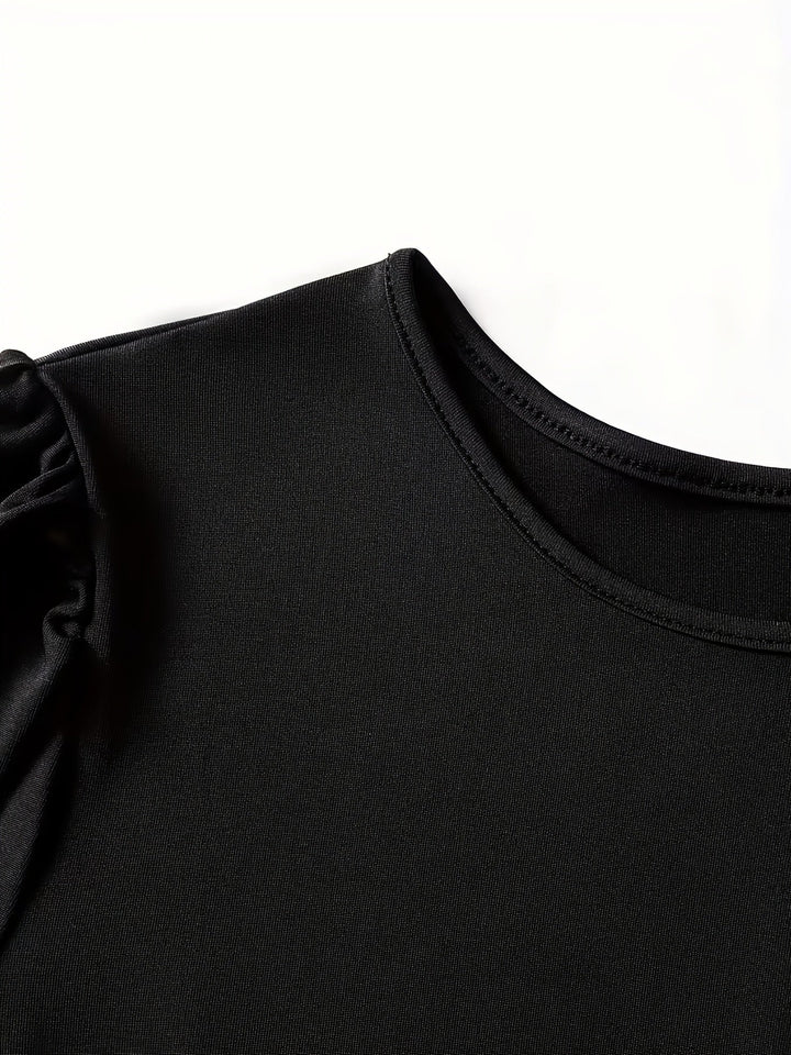 Felicity | Maxi Sukienka z Puff-Sleeve