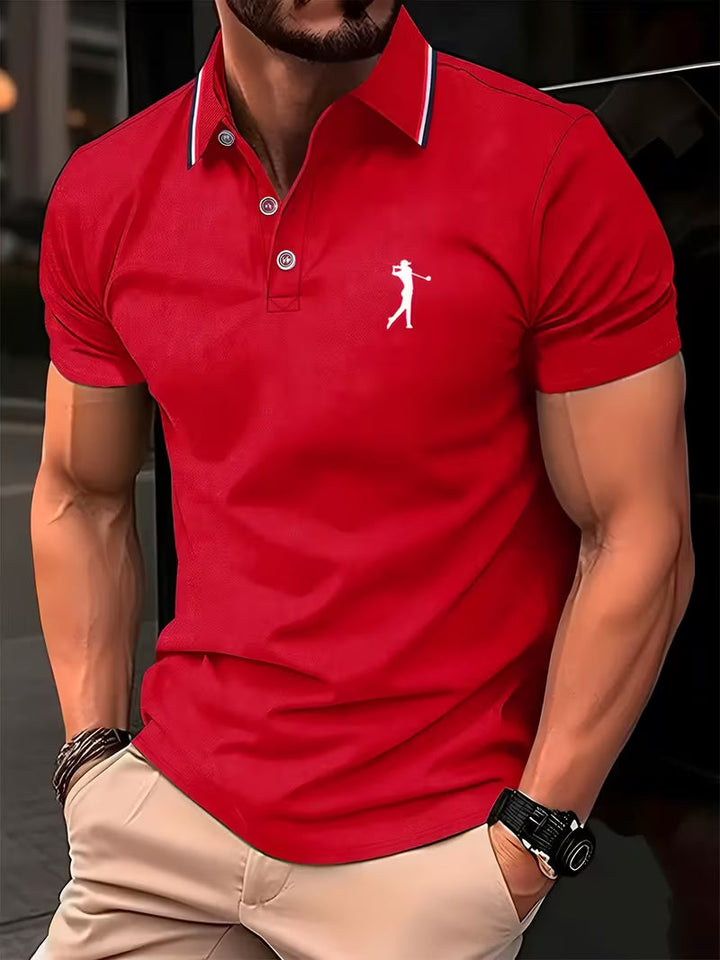 Arnold | Casual Koszulka Golfowa z Krótkim Rękawem